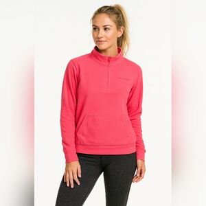 Columbia Women's Bright Pink Cowl Neck Sweater